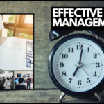 An image representing time management at work with "Time Management" tag